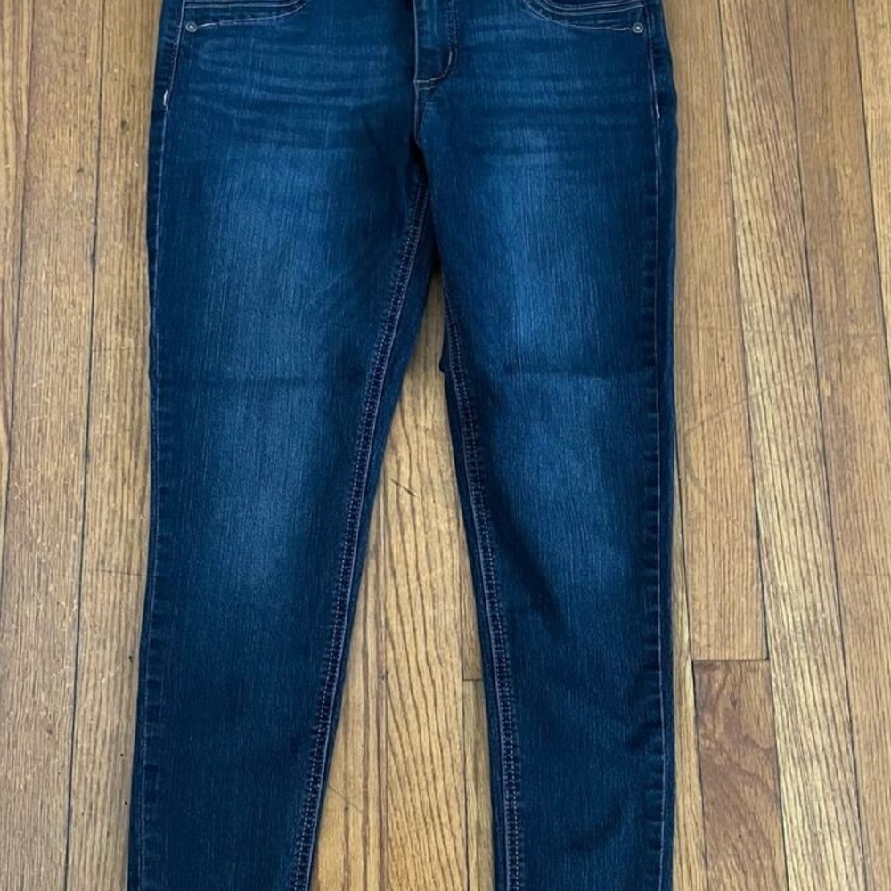 Democracy Women's Deep Indigo Skinny Jeans - Picture 2 of 6